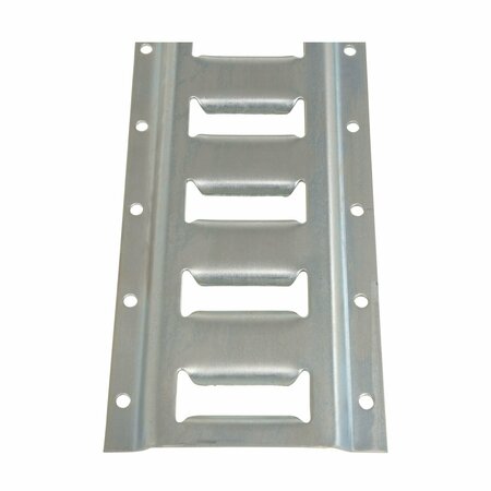 Vestil E-TRACK 5 FOOT ZINC, PK2 E-TRK-5-ZN-2PK